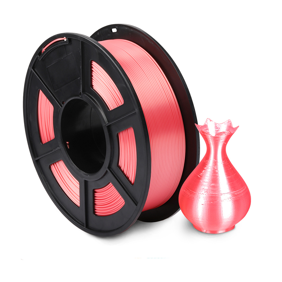 Sunlu Zijde Gloeidraad 1.75Mm 1Kg Zijde Textuur Pla Plus 3D Printing Filament Voor 3D Printer Dimensie Nauwkeurigheid +/-0.02Mm: Silk Candy dandy