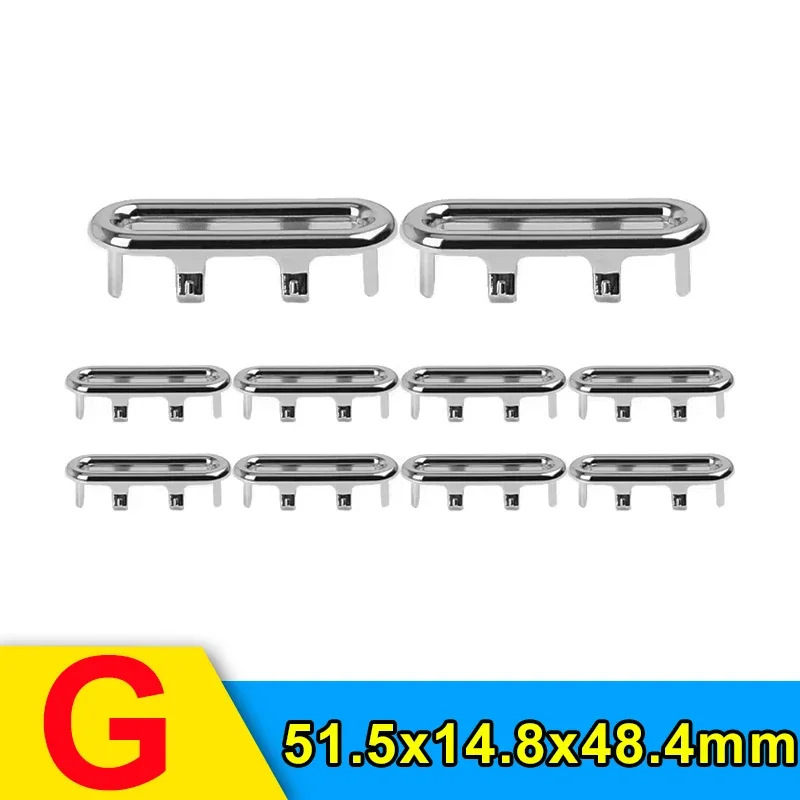 24-1PCS Gootsteen Overloop Ring Cover Vervanging Badkamer Wastafel Trim Bad Ronde Plastic Gootsteen Overloop Gat Cover Keuken accessoires: Licht Geel / 78Mm