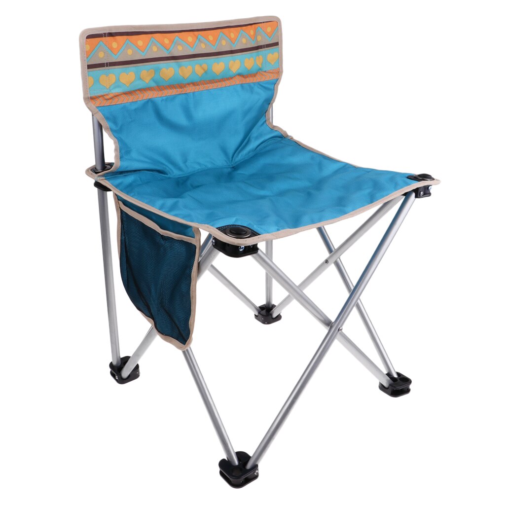 Vouwen Camping Quad Stoel Lichtgewicht Draagbare Picknick Vissen Zetel