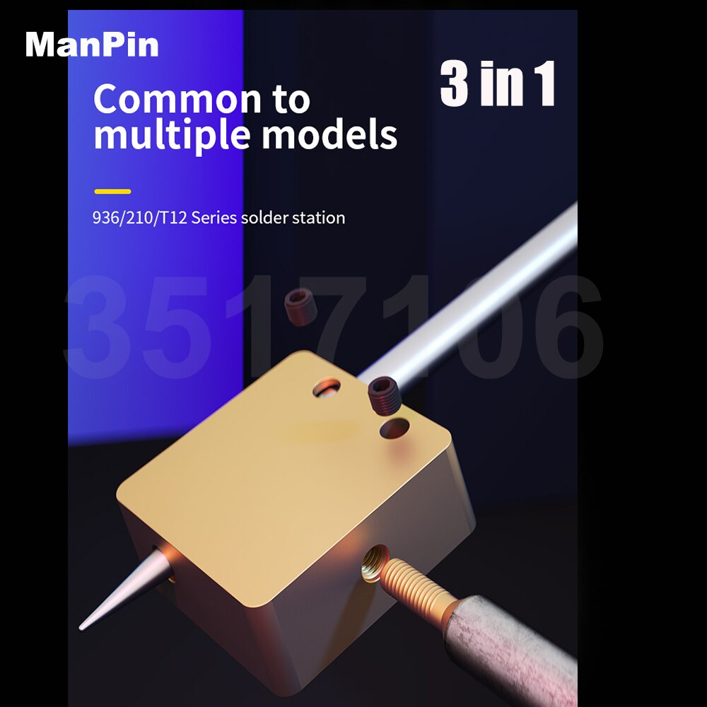 Mini-cpu-klebstoffentfernungsstation ,  a8 to a14 schnellheiz-ic-flexkabel aus reinem kupfer, kamera-ladeanschluss, handy-reparaturwerkzeuge
