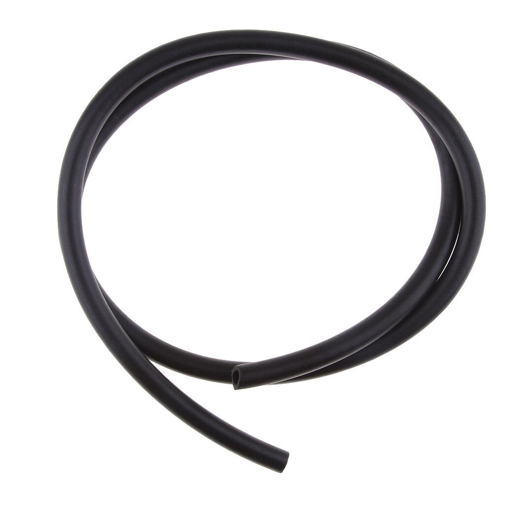 Id 5mm od 8mm 100cm brændstofrør motorcykel benzin dieselslange, gummi