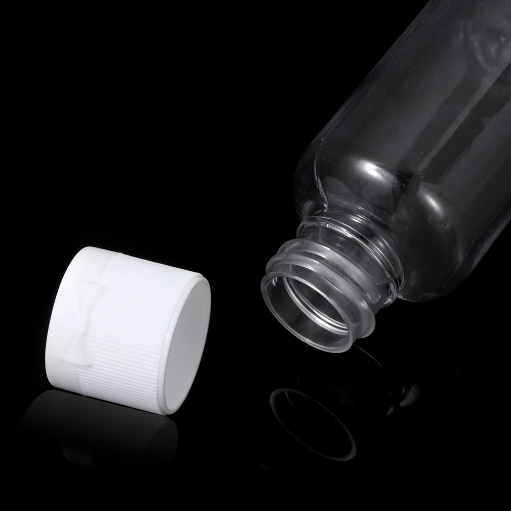 50/60/100ML Lege Squeeze Jar Multifunctionele Make Container Fles Plastic Reizen Clear Lege Bespaar Ruimte Hervulbare flessen