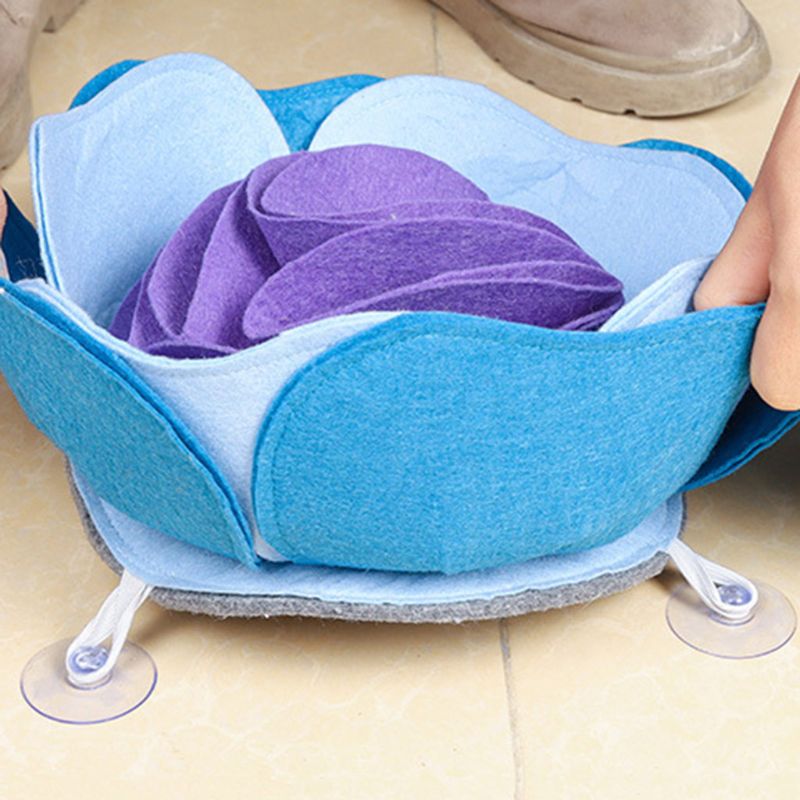 Bourgeon en forme d'animal de compagnie tapis de dressage pour chien distributeur de nourriture lente avec ventouse Puzzle jouet IQ formation couverture tapis d'alimentation bol