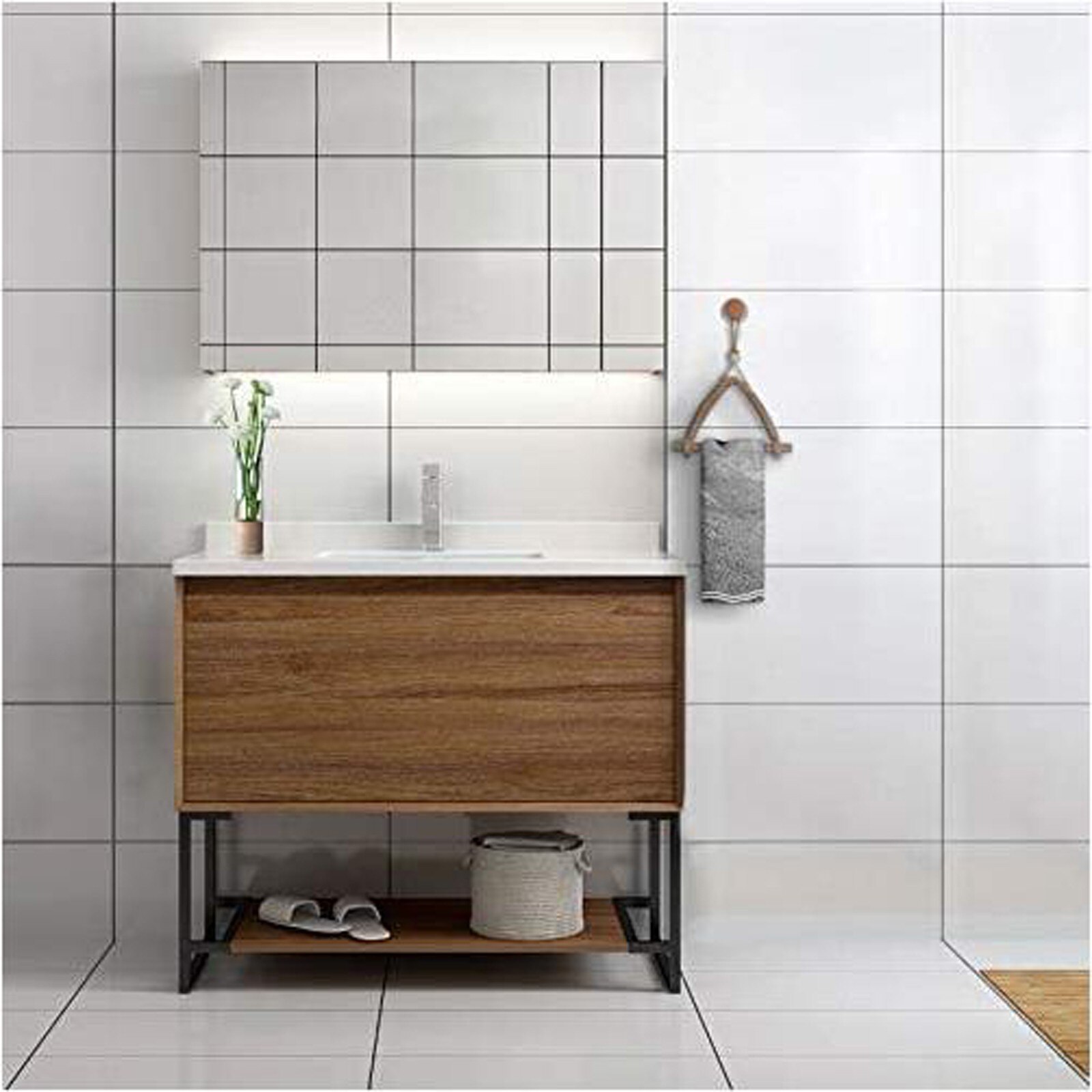 Retro Kitchen Roll Paper Accessory Hanging Rope Wall Mounted toilet paper holder Tube Bathroom Decor Rack Holders