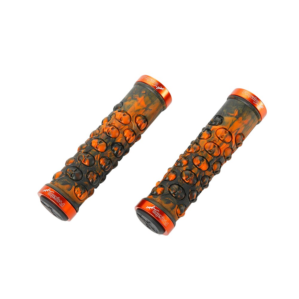 Propalm Mtb Grips Bike Anti-Skid Comfortable Rubber Bicycle Handlebar Grips Bike Accessory: Yellow