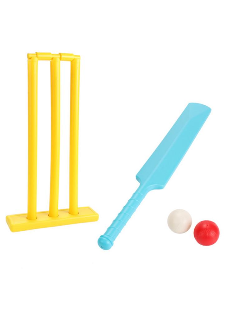 Parent-child Sports Interaction Kid Cricket Set Hand-eye Coordination Cultivation Sports Game Set for Backyard Beach Child