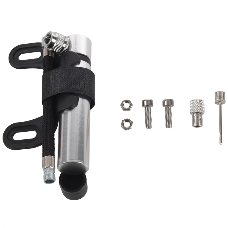 West biking aluminiumlegering cykelpump 120 psi schrader presta road mountain mtb cykel luftpump cykeldäck uppblåsare cykel pump: Default Title