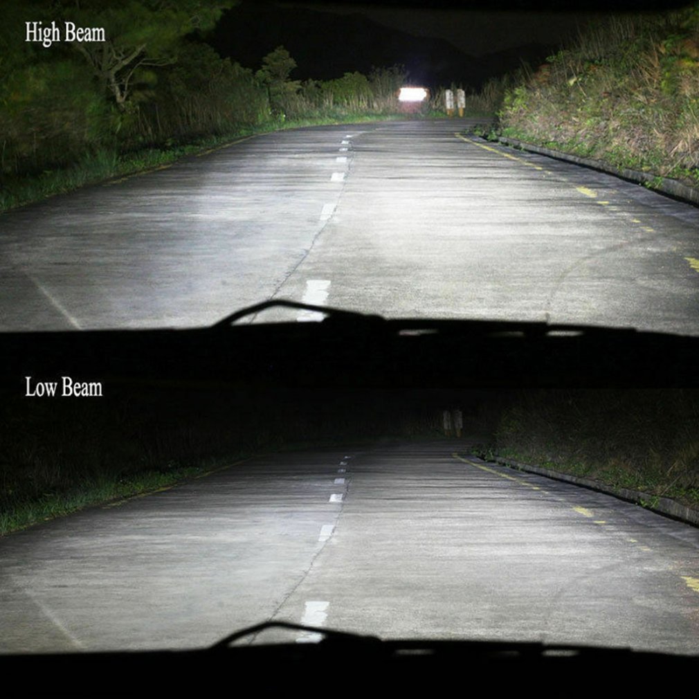 C6 Car Led Headlight Aviation Aluminum Ip68 Protection Level Car Led Headlight 360 Degree Light Cob Light Source