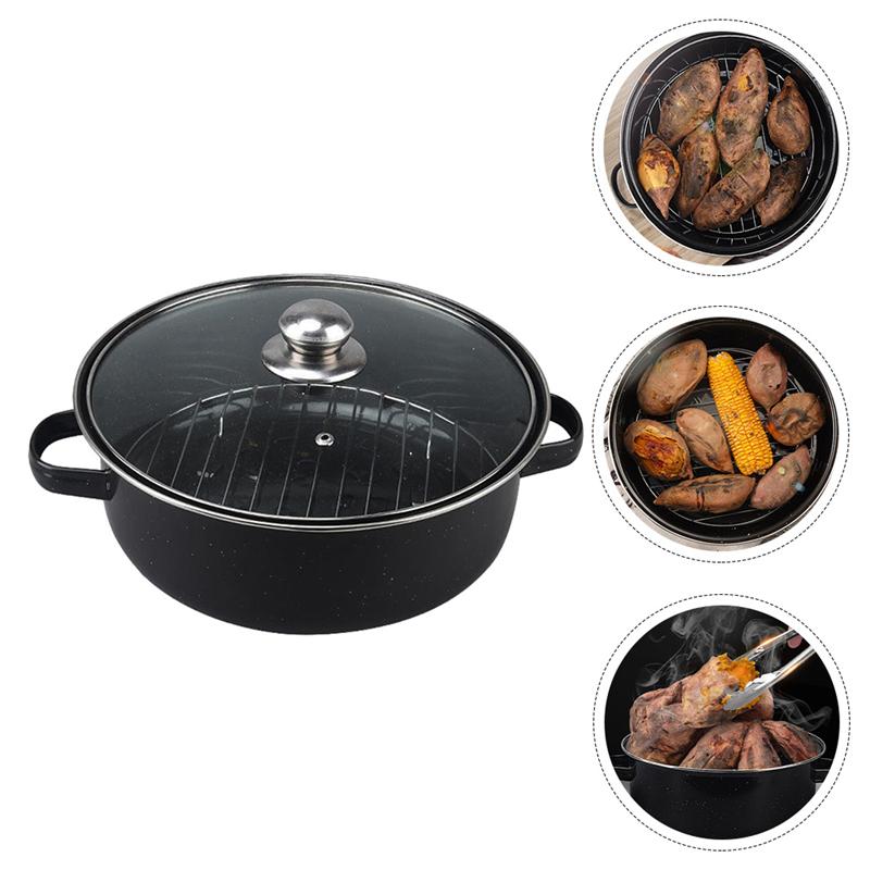 1 Set Keuken Supply Thuis Gebakken Pot Geroosterde Maïs Container Pot Voor Picknick Outdoor Home # J