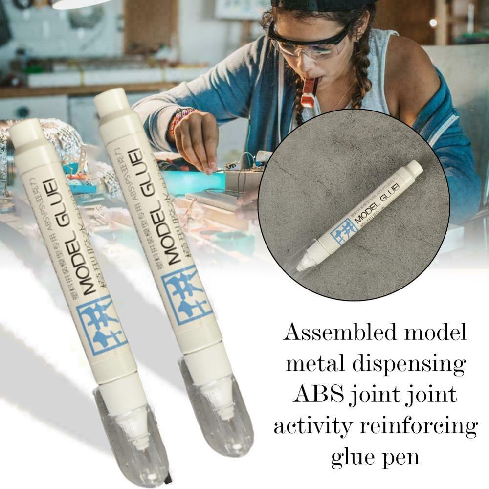 Quick Fix Liquid Glue Pen UV Light Repair Tool With Glue Super Powered Liquid Plastic Welding Compound 1PCS Model modification