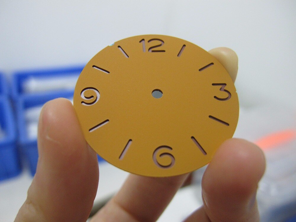 Horloge Accessoire Deel 38.9mm Horloge Wijzerplaat voor Parnis heren Mechanische Horloges Fit 6497, 6498 Goedkope Bulk