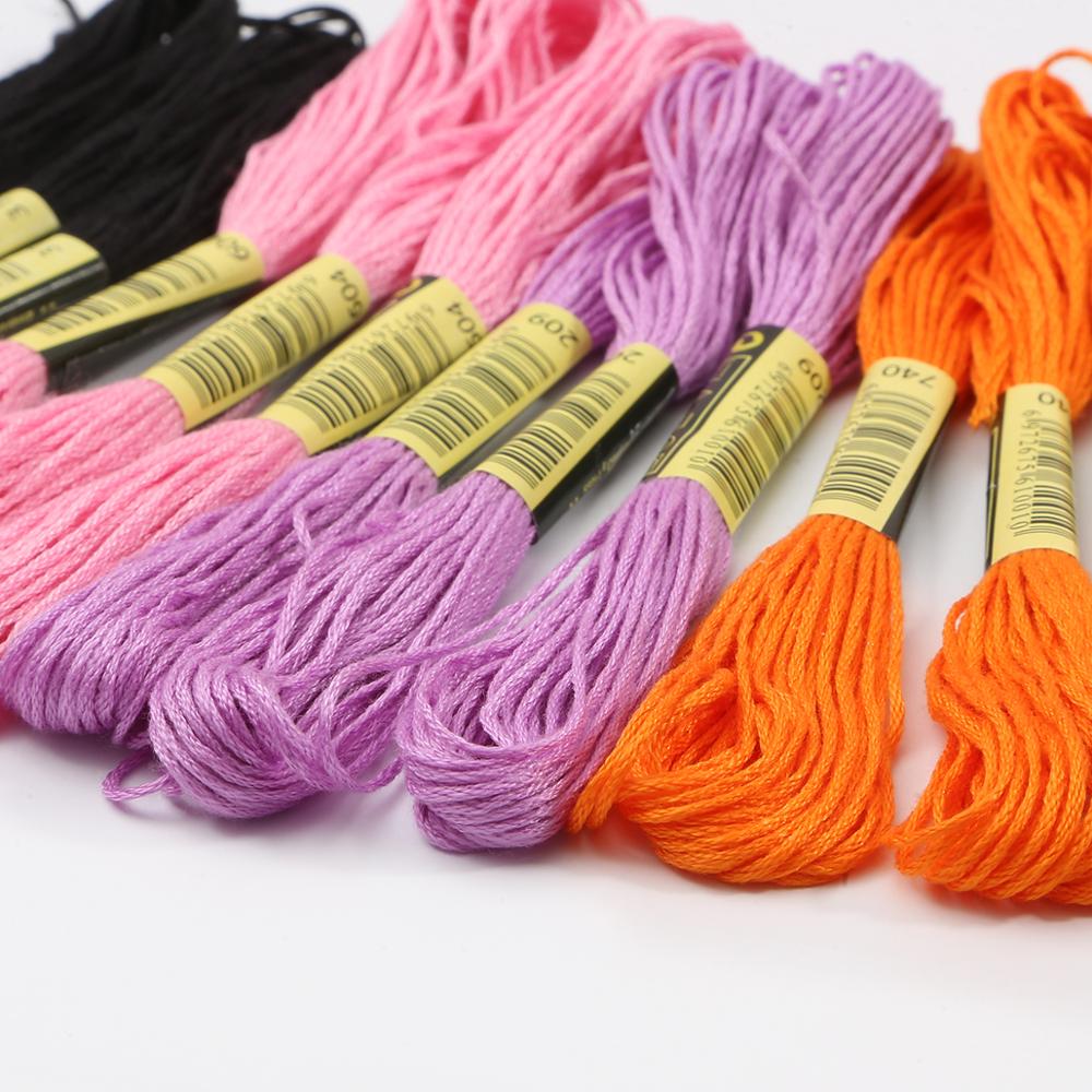 5Pcs/lot Anchor Similar DMC Cross Stitch Cotton Embroidery Thread Floss Sewing Skeins Craft Hogard