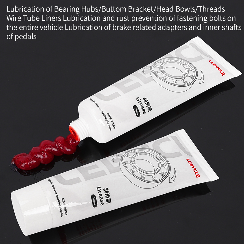 LEBYCLE Grasso per bicicletta MTB Mozzo bici Olio Movimento centrale Forcella Volano Grasso per cuscinetti a sfera