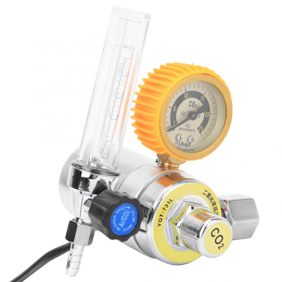 CO2 Regulator Pressure Regulator Carbon Dioxide Pressure Reducer Female Thread G5/8in