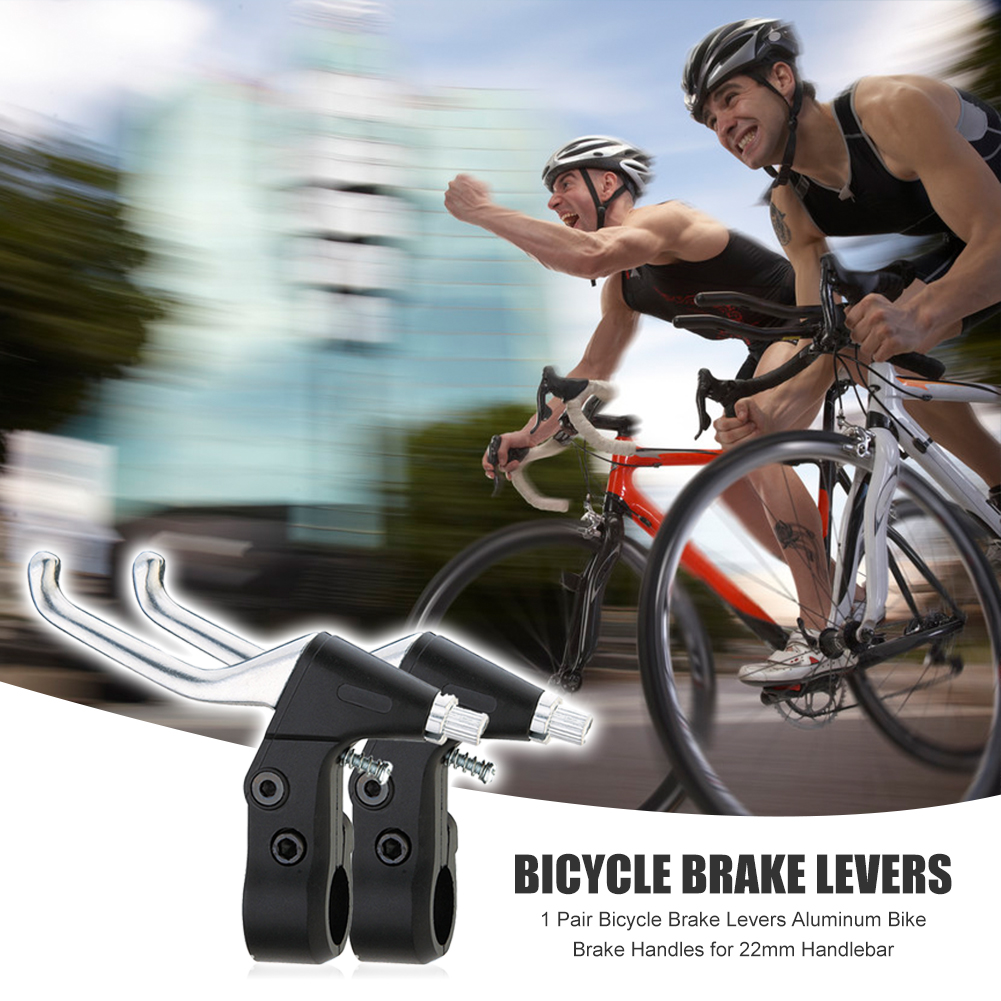 1 Paar 22Mm Aluminium Fiets Stuur Remhendel Hendels Fiets Stuur Handgrepen Handrem Fietsen Accessoires Duurzaam