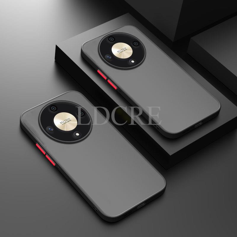 etui na Honor X9b silikon TPU matowy pokrywa etui na Honor X9b X9a etui Honor X9b Capa ochraniacz Przezroczyste gumowe etui