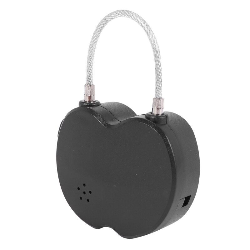 2X Smart Time Lock LCD Display Time Lock Multifunction Travel Electronic Timer,USB Rechargeable Temporary Timer Padlock