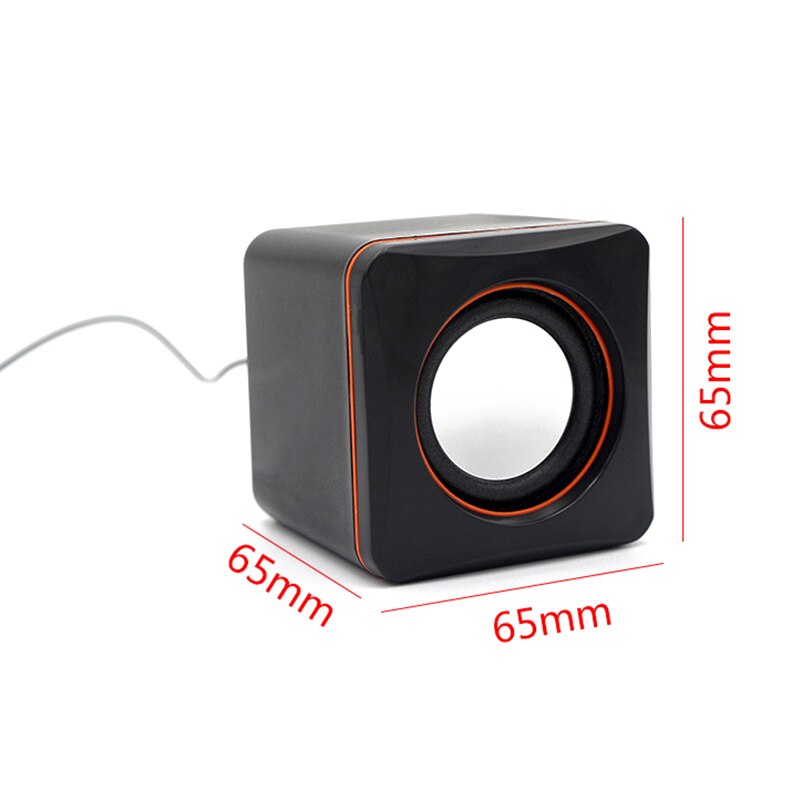 Mini Draagbare USB Bedrade Desktop PC Speaker Music Player Luidspreker 3.5mm Multimedia Speakers Voor Tablet Computer Notebook