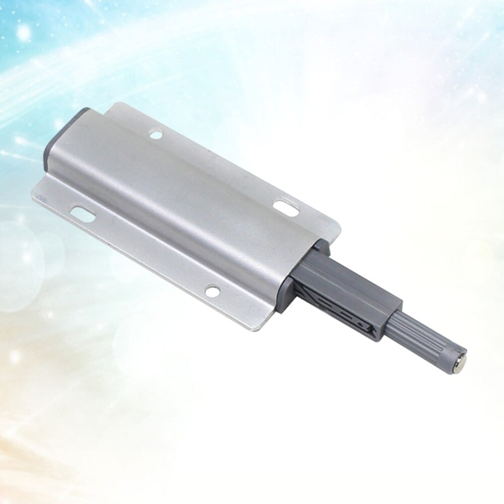 Alloy Cabinet Cupboard Door Drawer Push To Open System Damper Buffer for Closet Cupboard Cabinet Furniture (Silver)