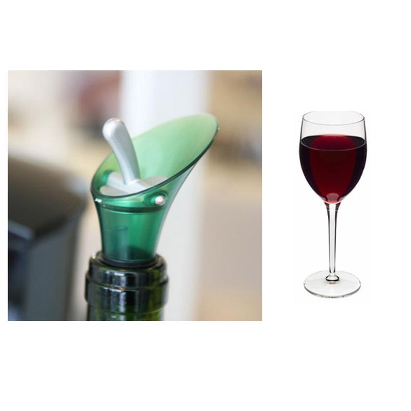 Wijnfles stop houder drank wijn stop dop schenktuit siliconen afdichting fles schenken zonder druppelen bar accessoires