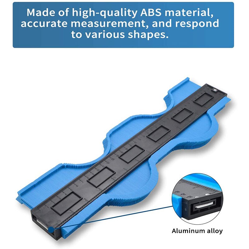 3 Pack Contour Gauge Shape Duplicator Copy Irregular Shapes for Instant Template Contour Gauge Kits Woodworking Tool