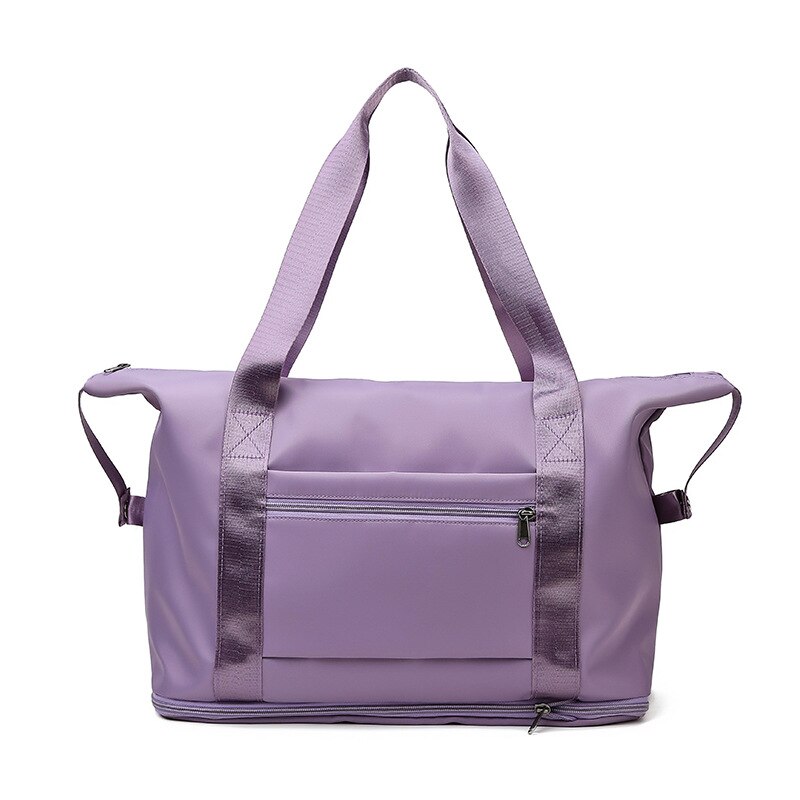 Große-kapazität damen Geschäft taschen tragen Wagen taschen, wasserdichte Nylon taschen, trockenen und nassen trennung tragbare reise taschen