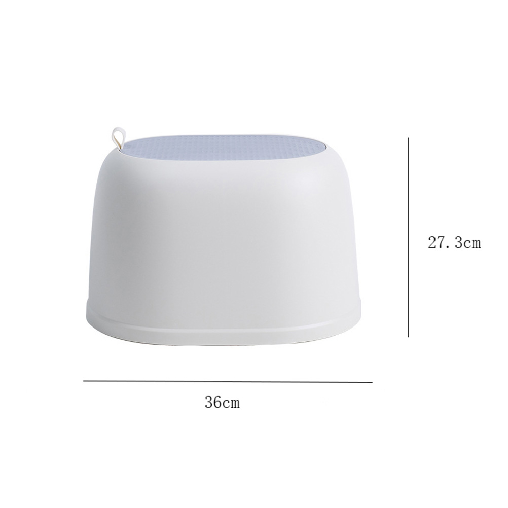 1pc Bench Anti Plastic Household Portable Bench for Living Room Bathroom Home