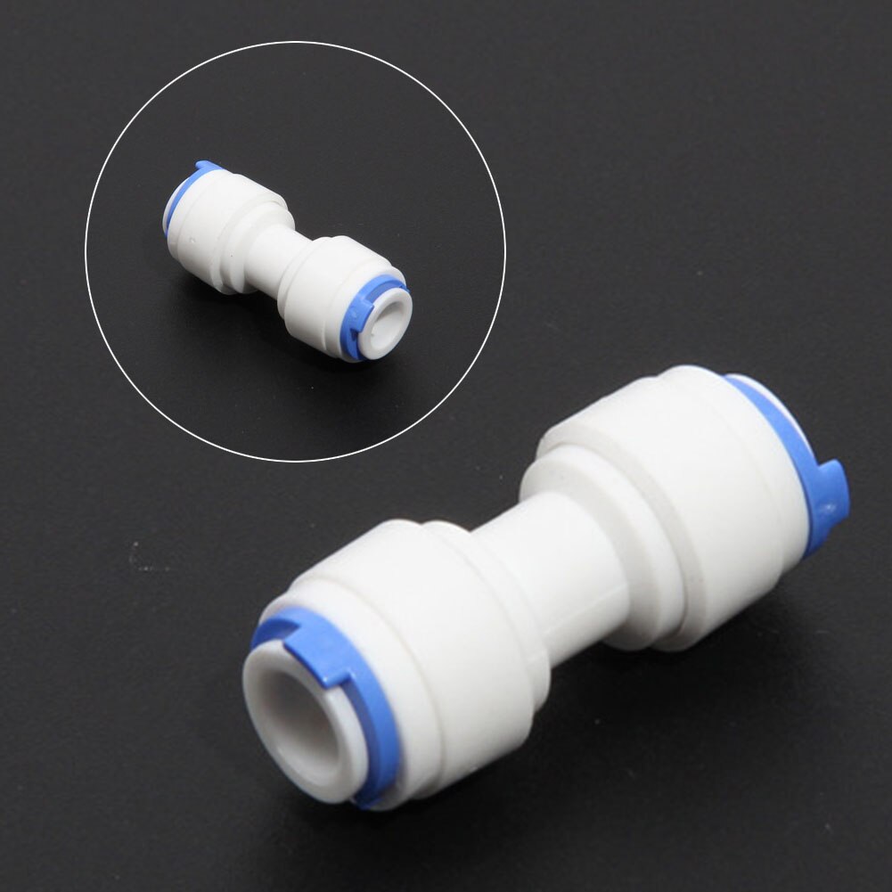 Plumbing Durable Mini Plastic Home Bathroom Practical Water Purifier Kitchen White Tube Connector