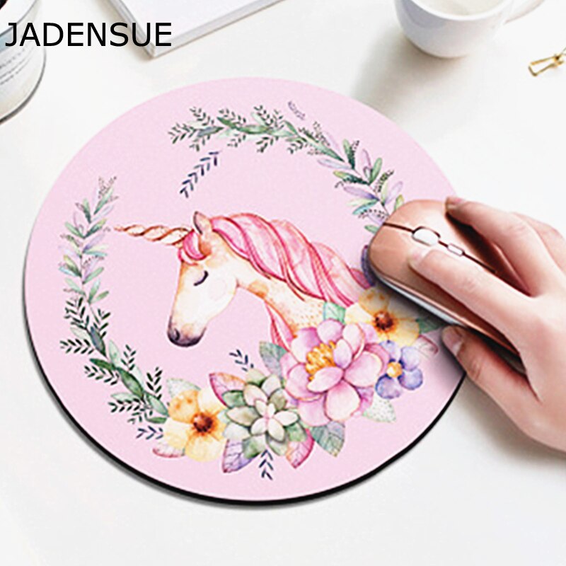 Comfortabele Ronde Muismat Planeet Serie Mat Desktop Non-Slip Rubber Pad Pc Muismat Ronde Bureau Gamer Gaming mat Voor Pc Laptop