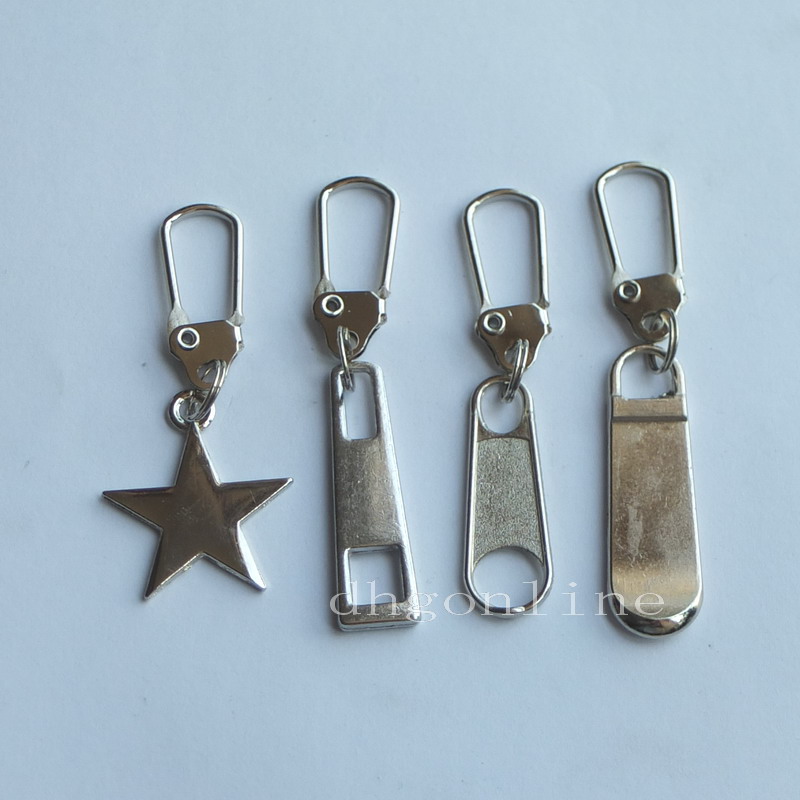 10 stuks  #5 rits fixer reparatie treklip instant kit vervanging 4 tas broek jas