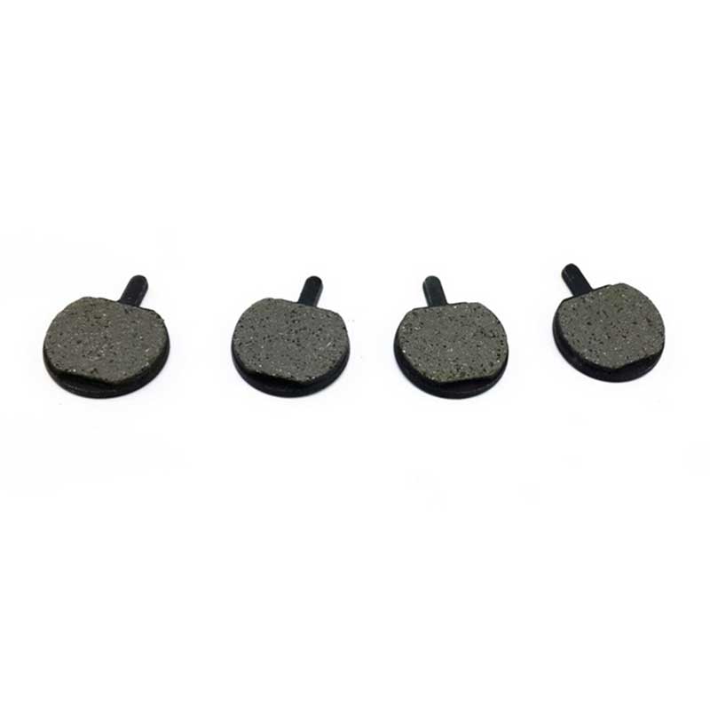 2 Pair/ 4pcs Round Mountain Road Bike Bicycle MTB Disc Brake Pad Black