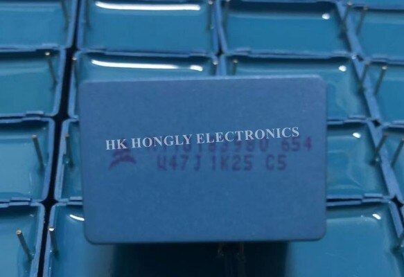 10PCS B32654 654 U15 U22 U33 K U47 J 1K25 1250V P=27.5mm 0.15UF 0.22UF 0.33UF 0.47UF MET FILM CAPACITOR: B32654 U47 J 1250V