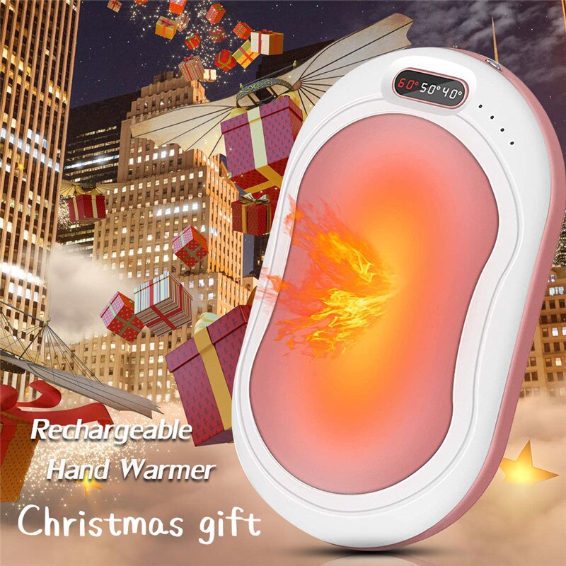 3 livello caldo 10000mAh 4 in 1 scaldamani elettrico ricaricabile USB riscaldamento a doppio lato mini 5V tasca a lunga durata potenza Banca Warme