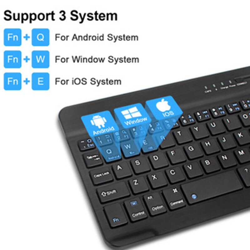 Wireless keyboard and mouse kit Bluetooth keyboard and mouse kit, suitable for iPad tablet computer laptop smart phone