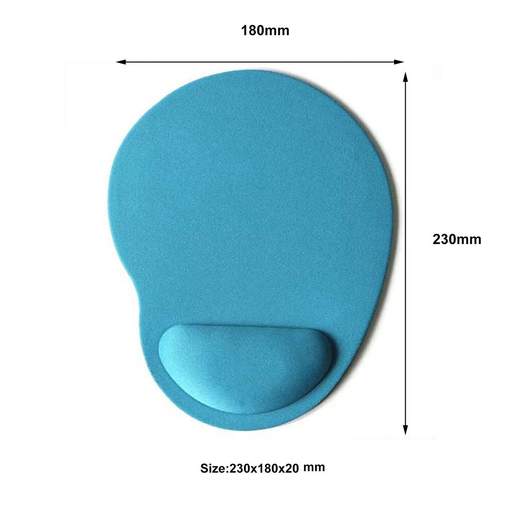 Eva Foam 3D Muismat Polssteun Mousepad Polsbandjes Pad Muismatten Voor Gamer: C