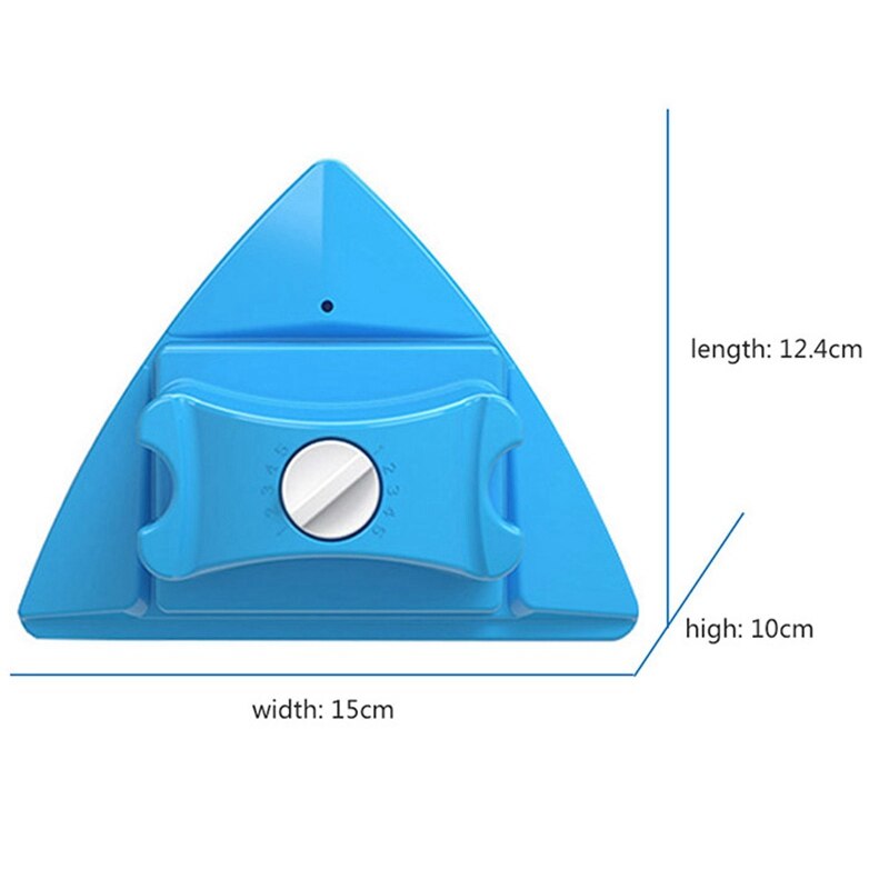 cepillo de limpieza de ventanas, imanes, limpiaparabrisas de vidrio, superficie ajustable, cepillo de ventana magnética, Herramientas de limpieza para un solo/doble Gla