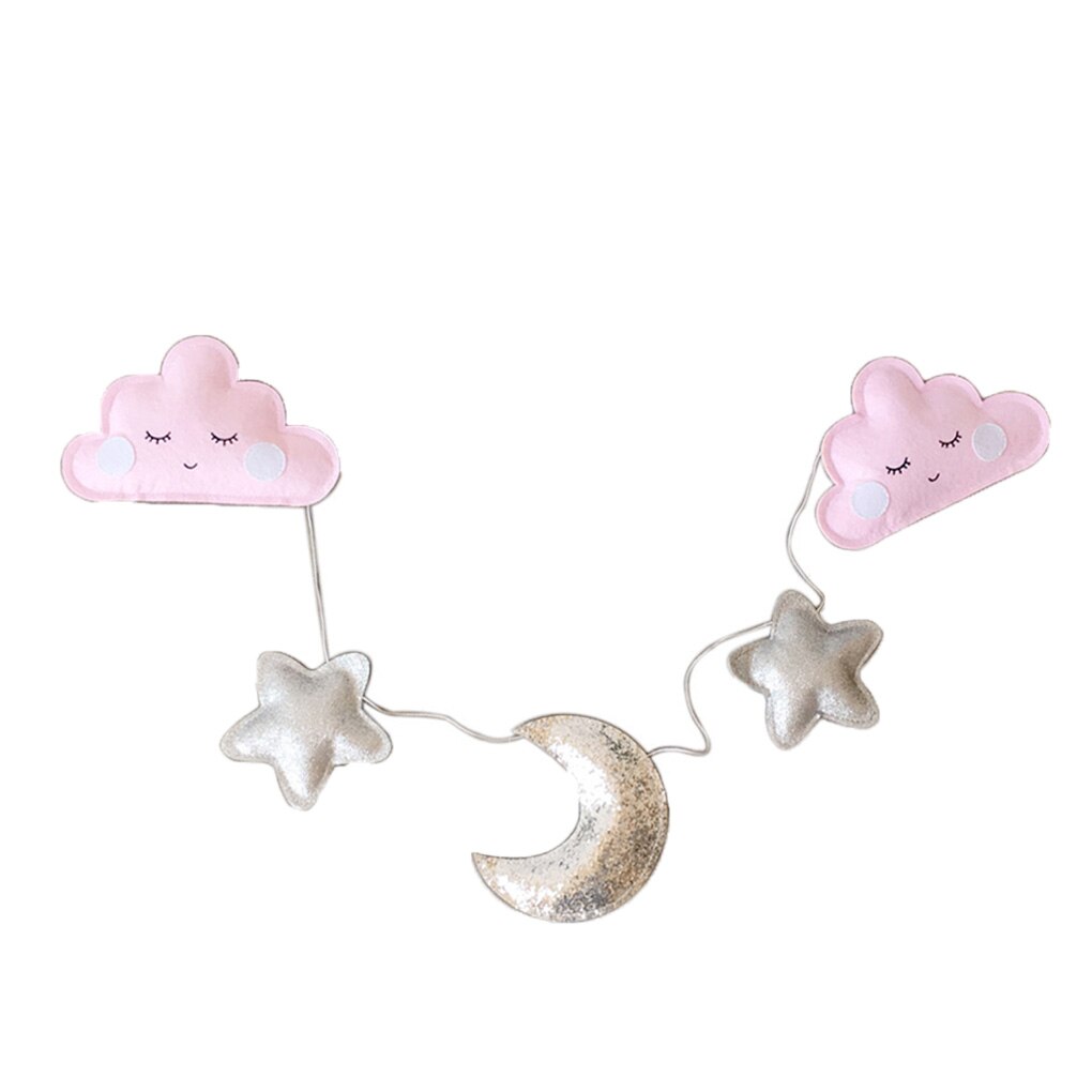 Neugeborenen Wolke Regenbogen Regentropfen Zauberstab Spielzeug Baby Bett Zelt Anhänger Krippe Hängen Spielzeug Zimmer Ornament Kleinkind Foto Requisiten freundlicher: 5