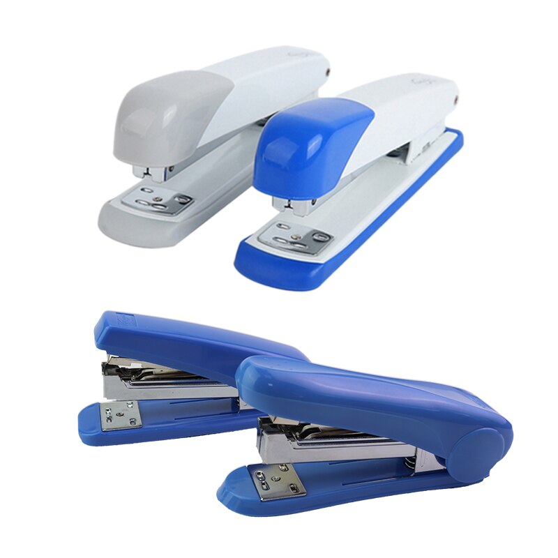 Huapuda Manual Metal Standard Stapler Hand Operated Stapler Staple Labor-saving/Effortless School/Home/Office Stapler Stationery