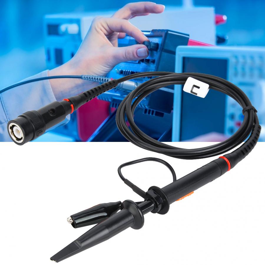 Oscilloscope Passive Probe 200MHz Passive Probe High Accurate Oscilloscope Part Measuring Testing Kit Oscilloscope Accessories