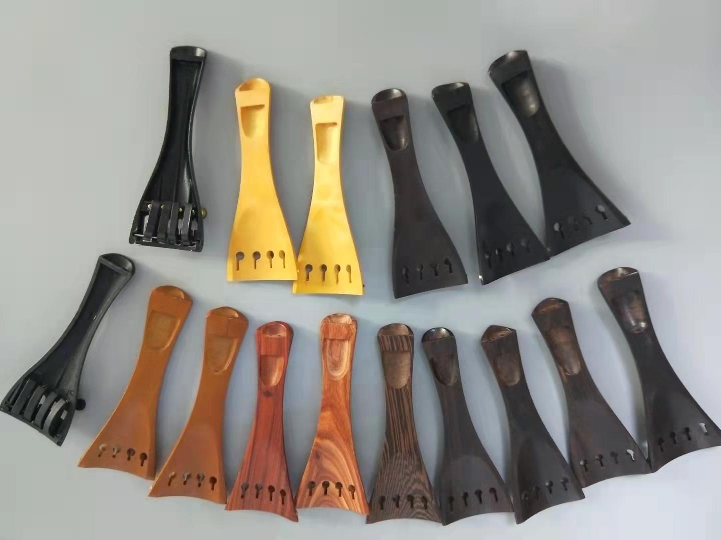 1PC Violine Schwanz Stück 4/4 Mit Nylon Schwanz Darm Geige Teile Saitenhalter