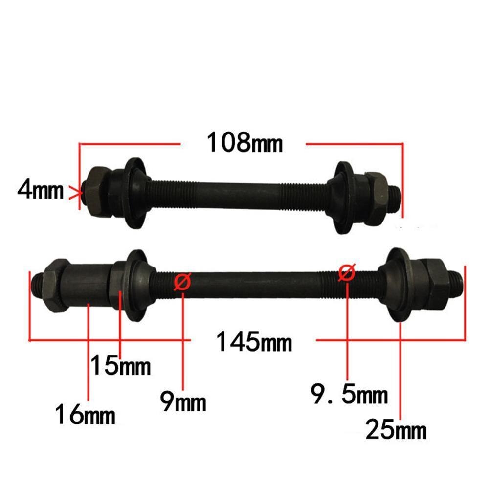 Polkupyörän pyörännapa, akseli, etu-taka-laakeri, umpiakseli, akseli edessä/taka, polkupyörän ontto korjausvipu, työkalu, akselin lisävarusteet,  v0 h 9