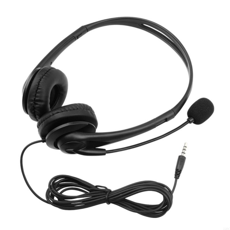 12PC Corded Headsets with 3.5mm Plug Soft Skin Friendly Comfortable Over Ear Headphones for Conferencing and Music