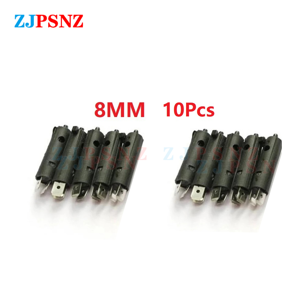 10Pcs 2Pins ATV Motorcycle Scooter Brake Light Control Switch 40x8mm 10mm Modified Brake Light Taillights Switch Clutch Switchs: 10Pcs 8mm