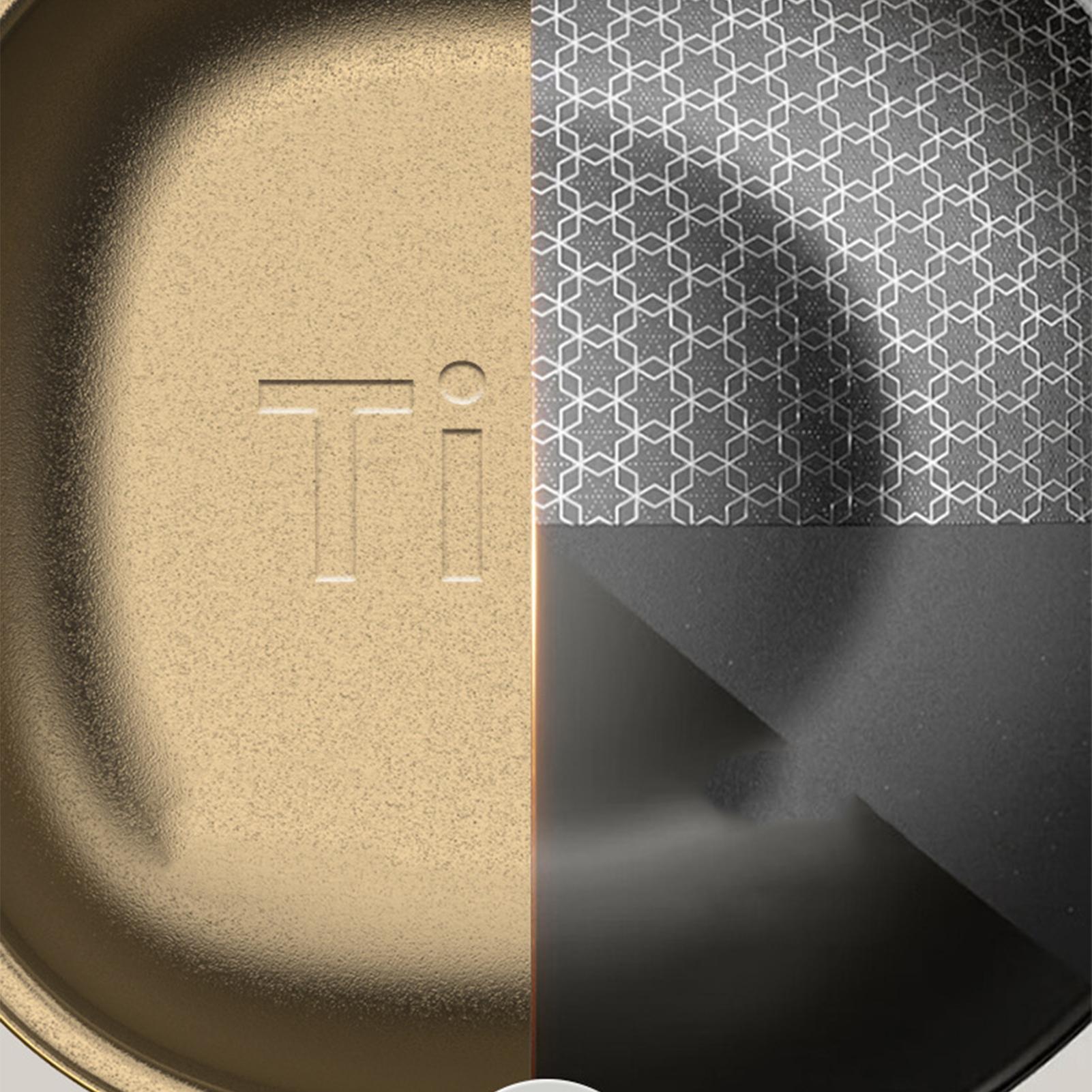 Non Stick Frying Pan Titanium Alloy Deep Skillet Pots With Lid Kitchen Accessories For Home Cooking Eggs Pancake Baking