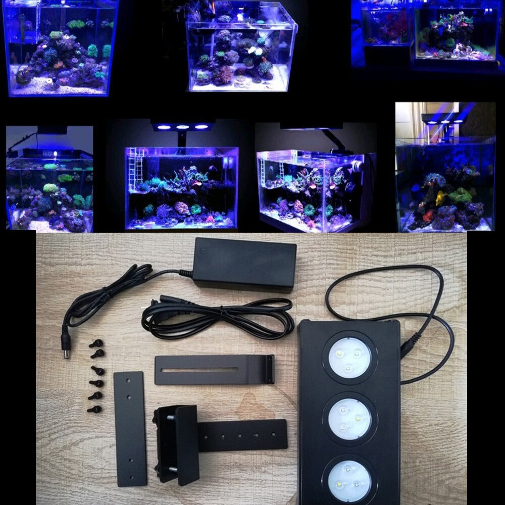 Reef Tank Aquarium Led Verlichting Licht Lamp Voor Mariene Vissen En Koraal Blauw Wit En Helderheid Kleur Verstelbare