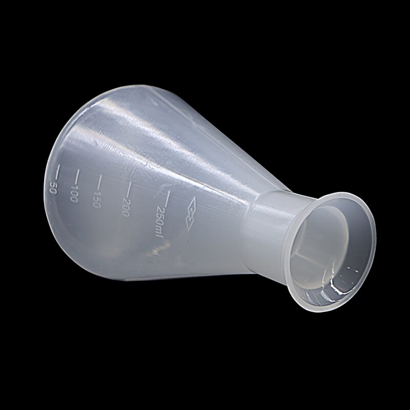 Transparent Laboratory Conical Flask Plastic Science Glass Plastic Flask Safety Glassware Laboratory School Research Supplies