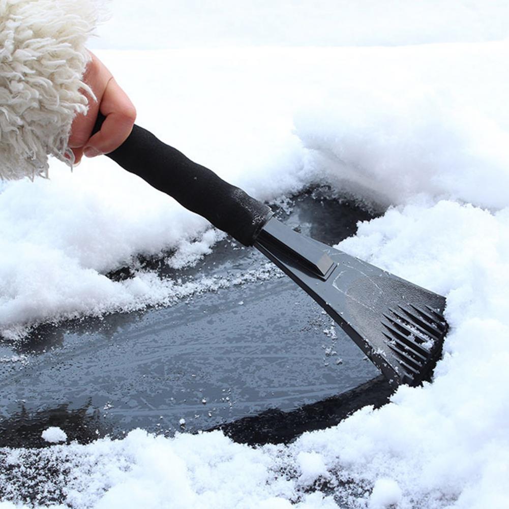 Ice Scraper Black/Red Snow Scraper Automotive Tools Not Easy to Break Practical Practical Car Snow Scraper