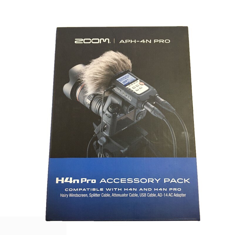 Zoom aph -4n pro -lisävarustepaketin lisävarustesarja zoom  h4: lle npro kätevä tallennin kädessä pidettävä digitaalinen tallennin