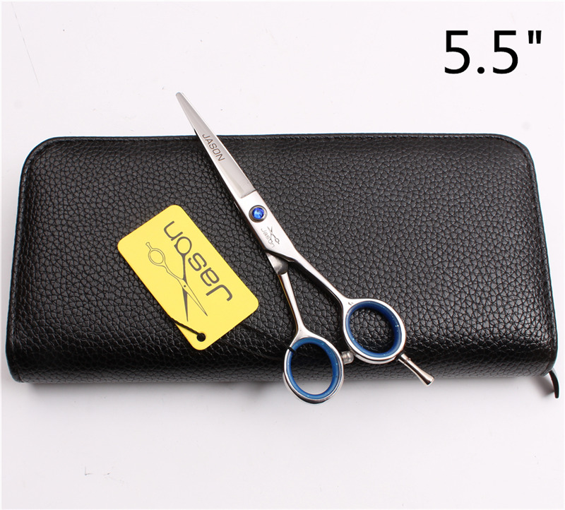 4 " 5 " 5.5 " jason stylingværktøj almindelig saks klippesaks frisørsaks hårsaks sæt med værktøj  j1117: J1117 yin  c 5.5y