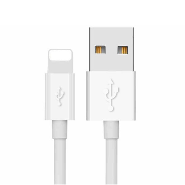 Nohon cabo de carregamento usb com 8 pinos, iluminação para iphone x, xs, max, xr, sincronização de dados, carregamento rápido, cabo longo 1m 3m para iphone 8 7 6s 5 plus: 1m